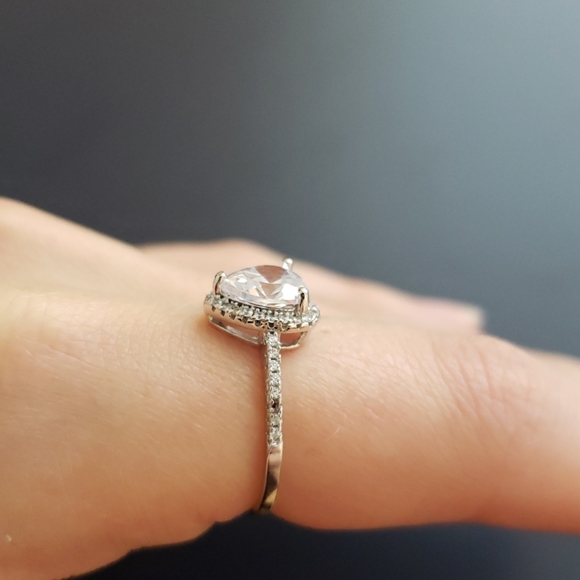 Sterling Silver Heart Ring - Picture 3 of 4